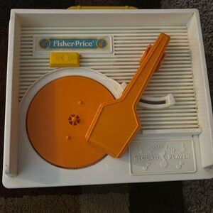 Vintage fisher price record player